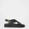Criss-Cross Leather Sandals
