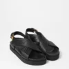 Criss-Cross Leather Sandals