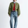 Cropped Bomber Jacket