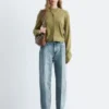Cropped Cashmere Cardigan