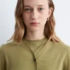 Cropped Cashmere Cardigan