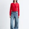 Cropped Cashmere Cardigan