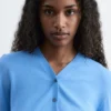 Cropped Cashmere Cardigan