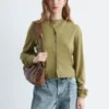 Cropped Cashmere Cardigan