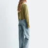 Cropped Cashmere Cardigan