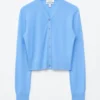Cropped Cashmere Cardigan