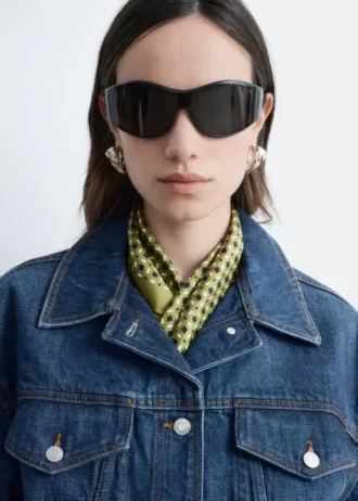 Cropped Denim Jacket