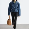 Cropped Denim Jacket