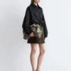 Cropped Drawstring Shirt