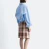 Cropped Drawstring Shirt
