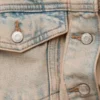 Cropped Overdye Denim Jacket