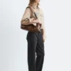 Cropped Overdye Denim Jacket