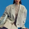 Cropped Oversized Blazer