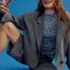 Cropped Oversized Blazer