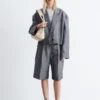 Cropped Oversized Blazer