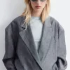 Cropped Oversized Blazer