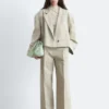 Cropped Oversized Blazer