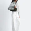 Cropped Oversized Cotton Shirt