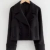 Cropped Pea Coat