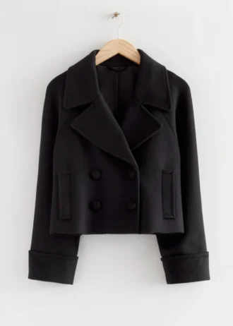 Cropped Pea Coat