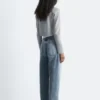 Cropped Reversible Cardigan