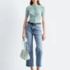 Cropped Wide-Leg Jeans