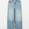 Cropped Wide-Leg Jeans