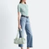 Cropped Wide-Leg Jeans