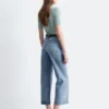 Cropped Wide-Leg Jeans