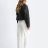 Cropped Wide-Leg Jeans