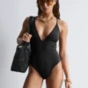 Cross-Back Swimsuit