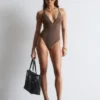 Cross-Back Swimsuit