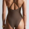 Cross-Back Swimsuit