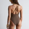 Cross-Back Swimsuit
