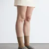 Cross-Strap Leather Ballet Flats