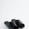 Crossover Leather Sandals