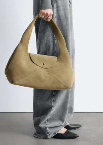Curved Shoulder Bag