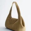 Curved Shoulder Bag