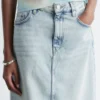 Denim Midi Skirt