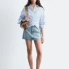 Denim Mini Skirt