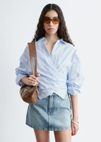 Denim Mini Skirt