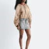 Denim Mini Skirt