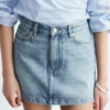 Denim Mini Skirt