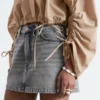 Denim Mini Skirt