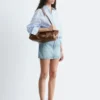 Denim Mini Skirt