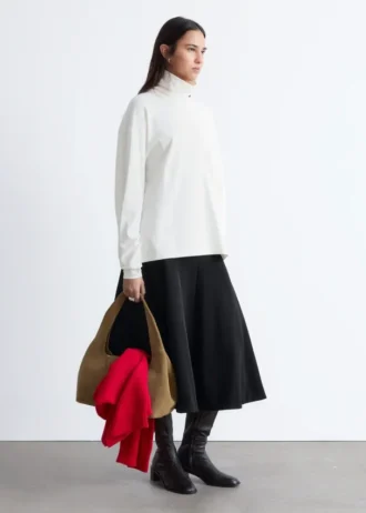 Dolman Sleeve Turtleneck