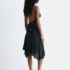 Dotted Slip Midi Dress