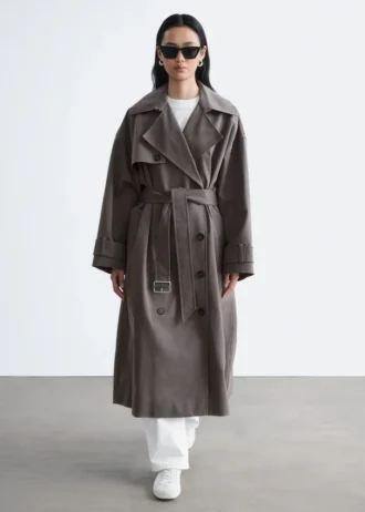 Double-Breasted Trench Coat