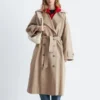Double-Breasted Trench Coat