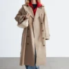 Double-Breasted Trench Coat
